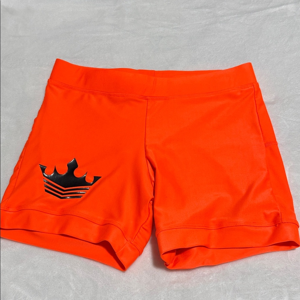Bright Orange Athletic Shorts